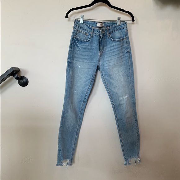 Zara Woman Light Wash Jeans, Size 4